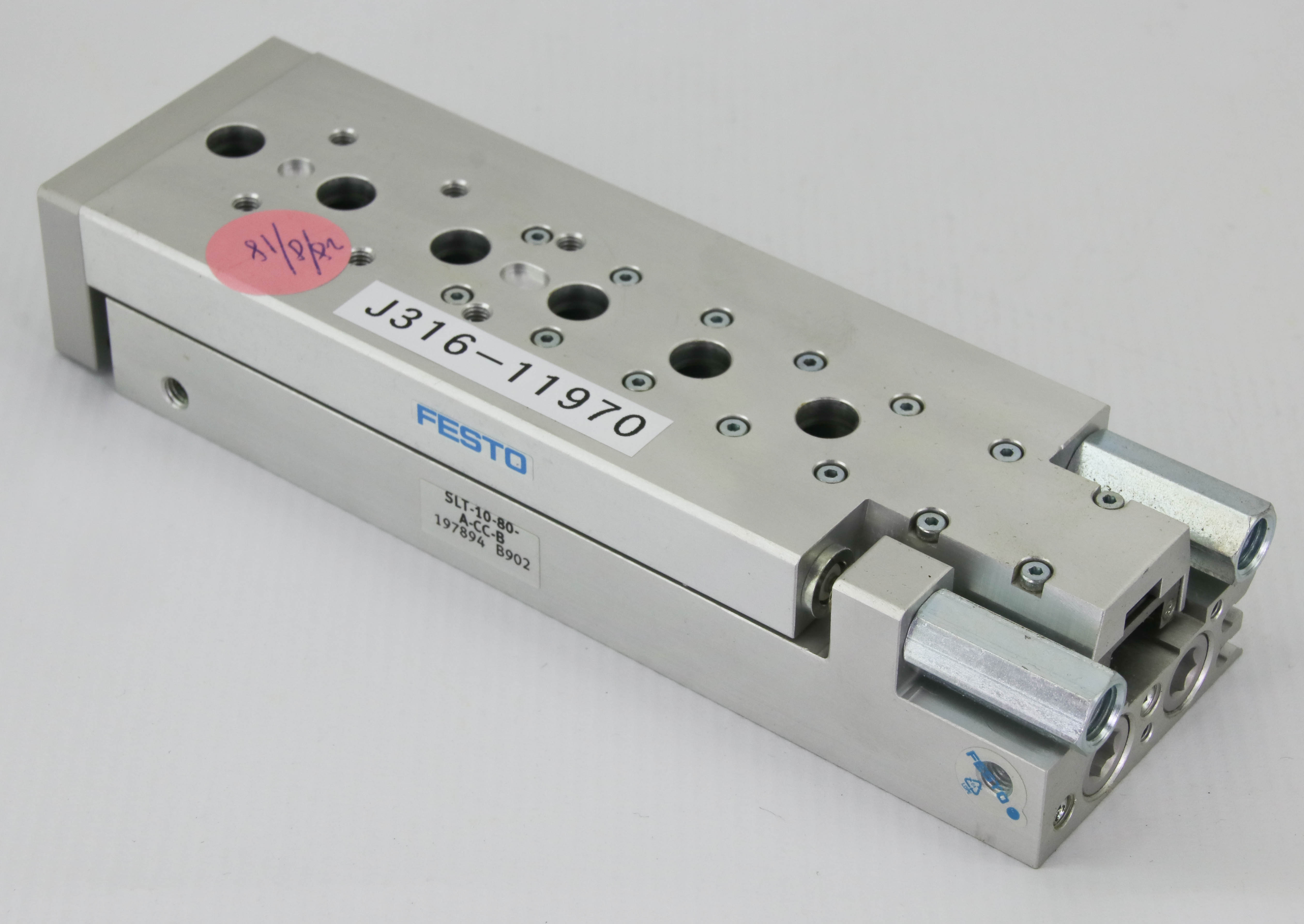 dri 11970 FESTO MINI SLIDE CYLINDER, P/N: 197894 SLT-10-80-A-CC-B | eBay